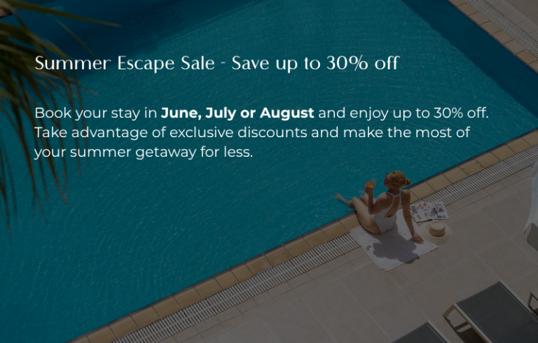 Summer Escape Sale - Save up to 30% off