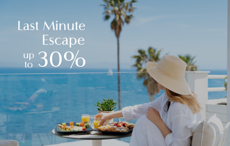 Last Minute Escape - Save up to 30% off