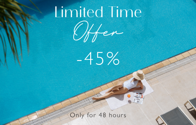 Limited Time Offer 45% Off