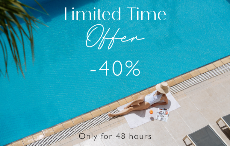 Limited Time Offer 40% Off